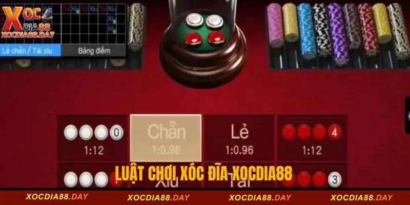 Luật chơi xóc đĩa Xocdia88