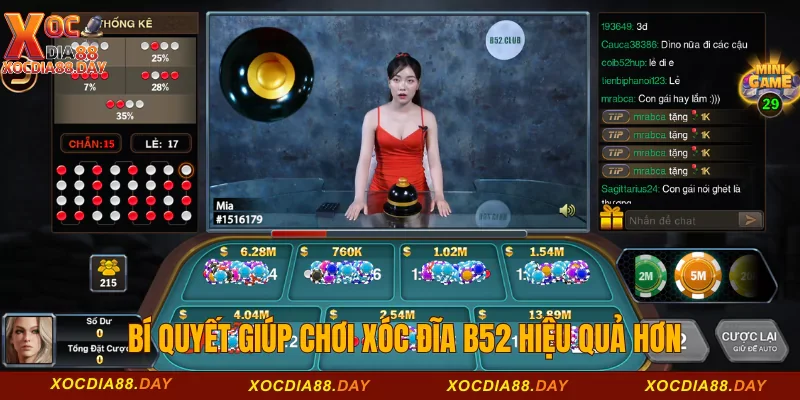 Bí quyết giúp chơi xóc đĩa B52 hiệu quả hơn